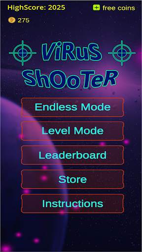 Virus Shooter : Shooting game screenshot 1