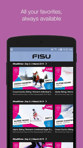 FISU TV screenshot 3