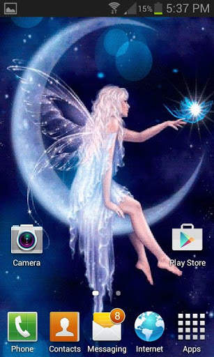 Moon Fairy Live Wallpaper screenshot 2