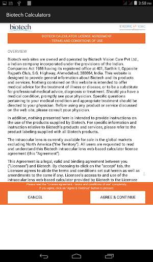 Biotech Calculators 3 تصوير الشاشة