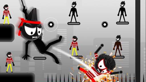 Stickman Rope Dismounting screenshot 1