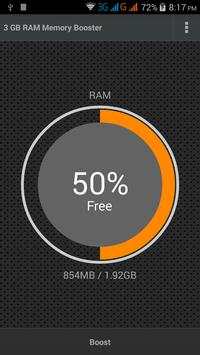 3 GB RAM Memory Booster screenshot 3