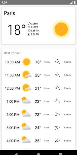 Simple Time & Weather Widget screenshot 3