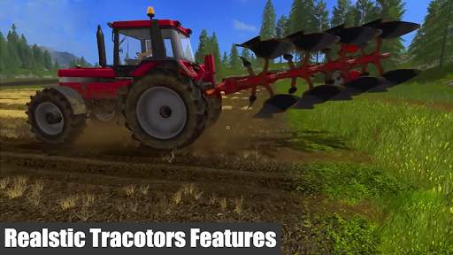 Rural Tractor Farming Game 2021-Farm Challenge screenshot 2