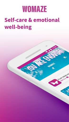 Womaze: Self-Care & Motivation screenshot 1