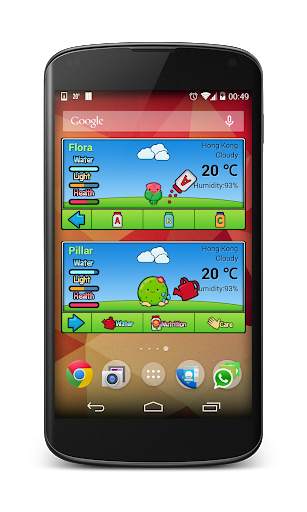 Plant Me - Poke Weather Widget 3 تصوير الشاشة
