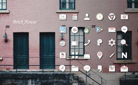 Brick House Launcher theme screenshot 1