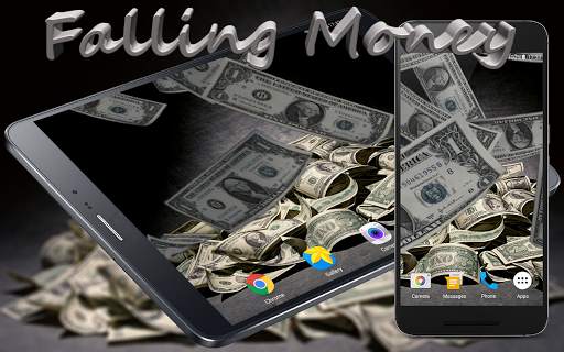 Falling Money Live Wallpaper screenshot 1