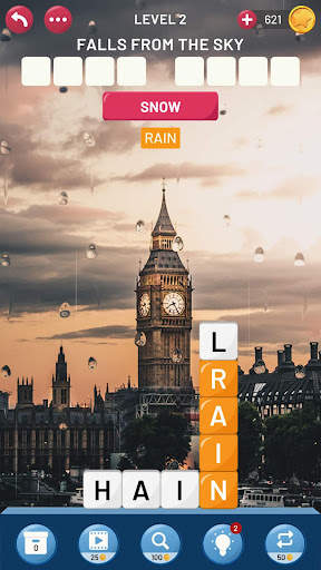 Word Tower: Relaxing Word Puzzle Brain Game screenshot 4