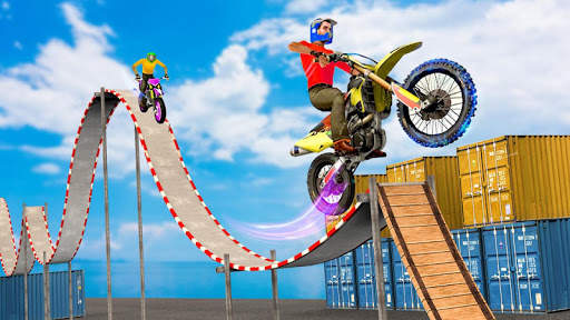 Stunt Biker Game: Motorcycle Racing Games 2020 screenshot 1