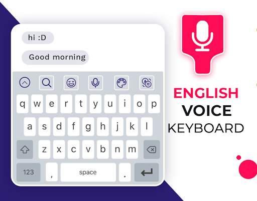English Voice Typing Keyboard screenshot 1