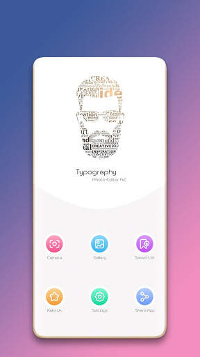 Typography - Photo Editor Art скриншот 2