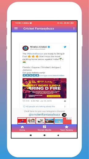 Cricket Fantasybuzz - Cricket Information screenshot 8