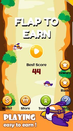 Flap To Earn स्क्रीनशॉट 1