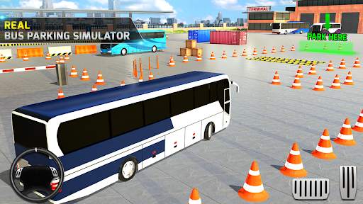 City Bus Parking Bus Simulator screenshot 2