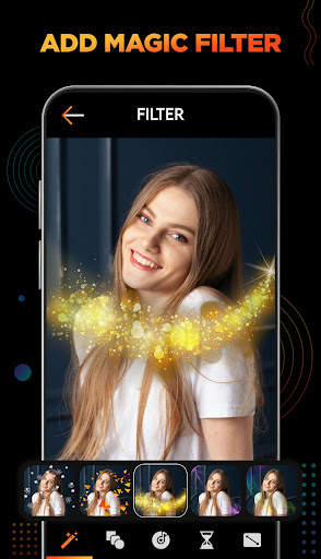 Magic Video Editor - Video Maker with music screenshot 1
