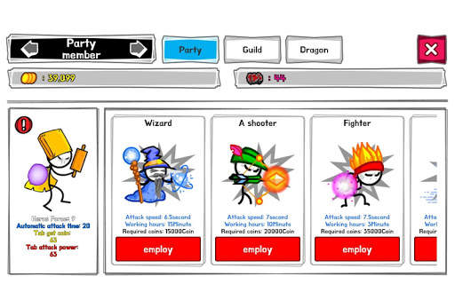 StickMan Hero TAP TAP -VIP- screenshot 16