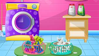 Laundry clothes girls games screenshot 1