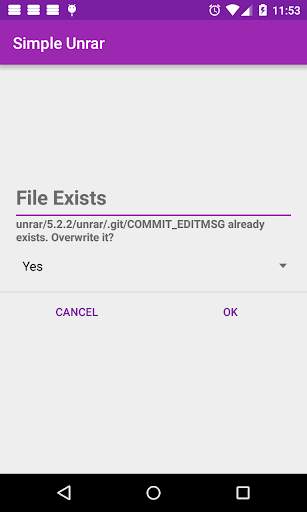 Simple Unrar screenshot 6