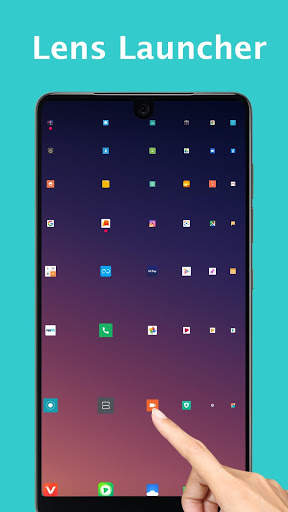 Lens Launcher : Touch Fisheye 3D Lens Launcher screenshot 2
