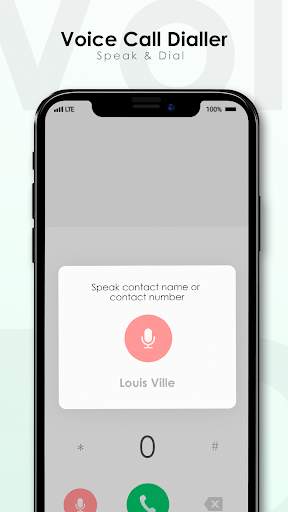 Voice Call Dialer : Voice Dial 3 تصوير الشاشة