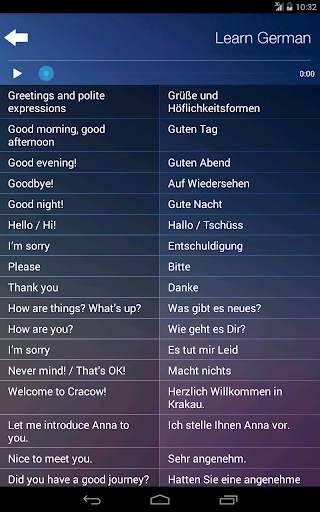 Learn & Speak German Language Quick Audio Course скриншот 4