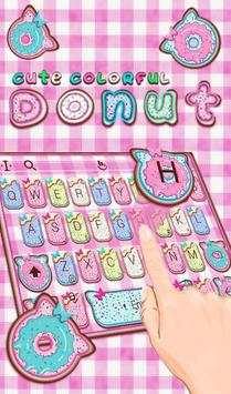 Cute Colorful Donut screenshot 1