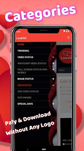 LoveVid - For WhatsApp Status - Without Watermark screenshot 8