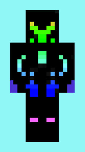 Frost Diamond Minecraft Skin screenshot 4