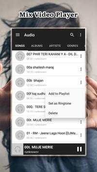 Mix Video Player 7 تصوير الشاشة
