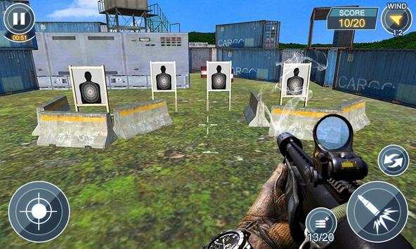 Sniper Target Shooting 2019 - 3D Gun Shooter screenshot 1