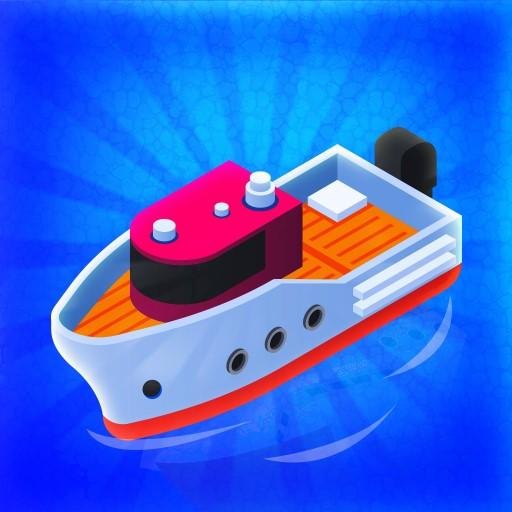 🚢Merge Ships 🚢 - Click &amp; Idle Tycoon Merger Game icon