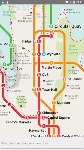 Sydney Metro, Train, Bus, Ferry Map Offline screenshot 7