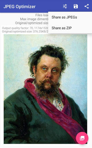 JPEG Optimizer Free screenshot 2
