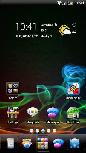 SAMOLED GO Launcher EX Theme screenshot 1