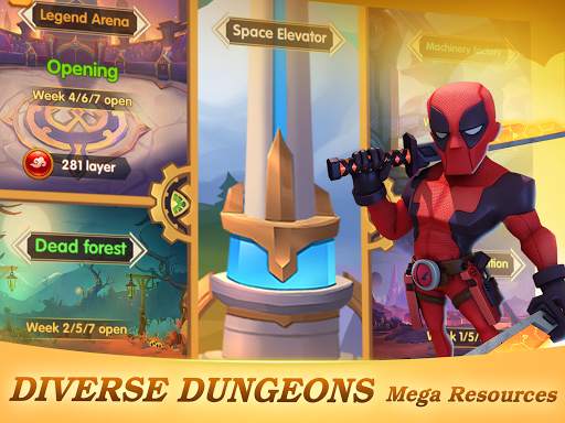 Superhero Wars: AFK Summoners - Legend Battle screenshot 12