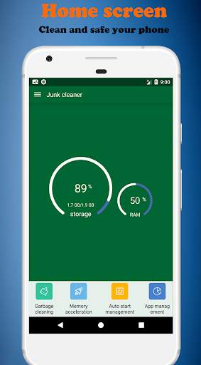 Easy phone cleaner -Junk file cleaner,memory clean screenshot 1