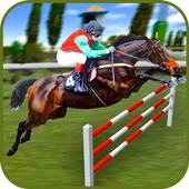 Campeonato de Corrida de Cavalos 3D icon