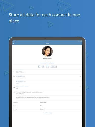 CiviMobile - a mobile app for CiviCRM screenshot 2