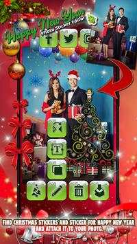 New Year Photo Editor: Photo Stickers and Stamps 4 تصوير الشاشة