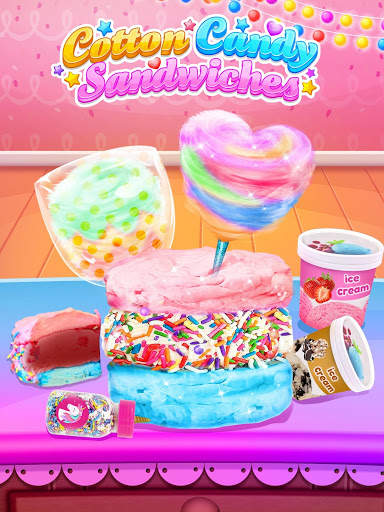 Cotton Candy Ice Cream Sandwiches screenshot 5