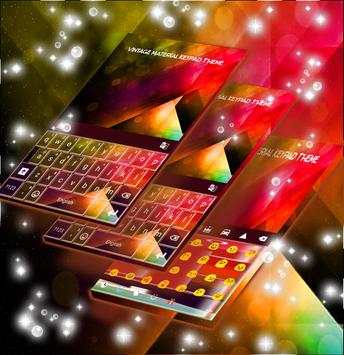 Vintage Material Keypad Theme screenshot 3