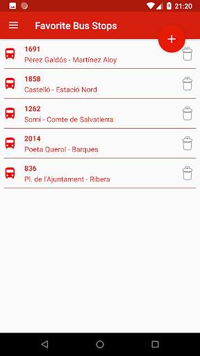 ValenBus: bus in Valencia screenshot 4