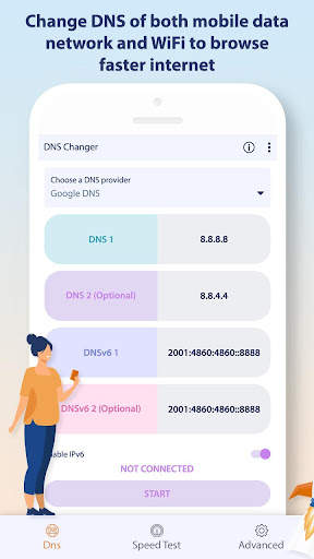 Change DNS Server, Browse Fast screenshot 2