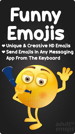 Funny Emoji Sticker Keyboard screenshot 1