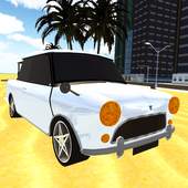 Old Mini Spor Car Driving City 1.0