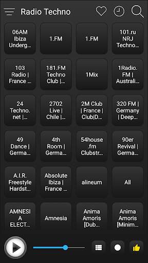 Techno Radio Stations Online - Techno FM AM Music 2 تصوير الشاشة