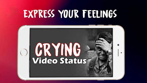 Crying Video Status: Sad video Status screenshot 1