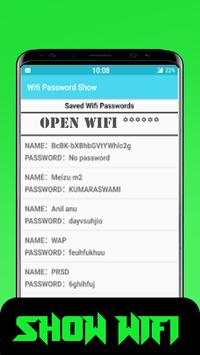 the new wifi show password free screenshot 1