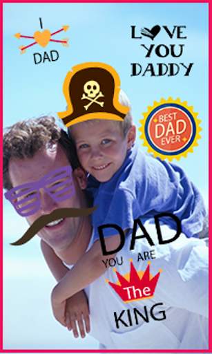 Fathers day photo frames screenshot 1